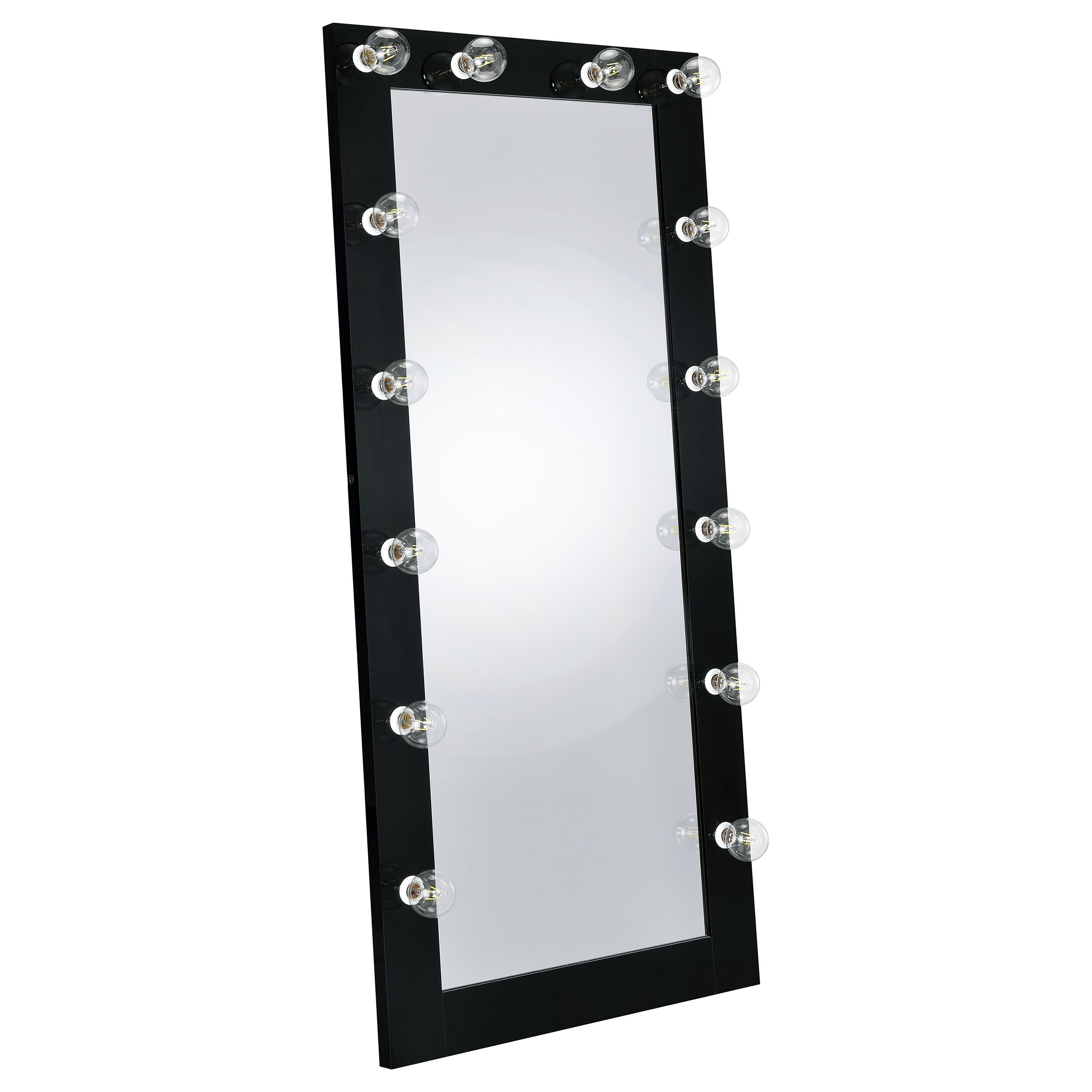 Zayan 32 x 71 Inch Floor Mirror LED Lighting - Overstock - 39005289