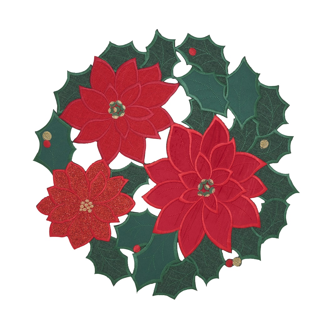 Winter Bloom Placemat (Set of 4) - 15"x15"