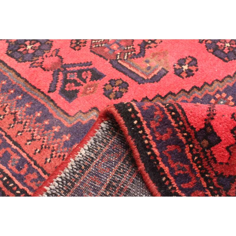 ECARPETGALLERY Hand-knotted Andelz Navy Wool Rug - 4'3 x 6'11