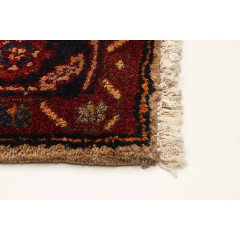 ECARPETGALLERY Hand-knotted Konya Anatolian Red Wool Rug - 3'10 x 9'9
