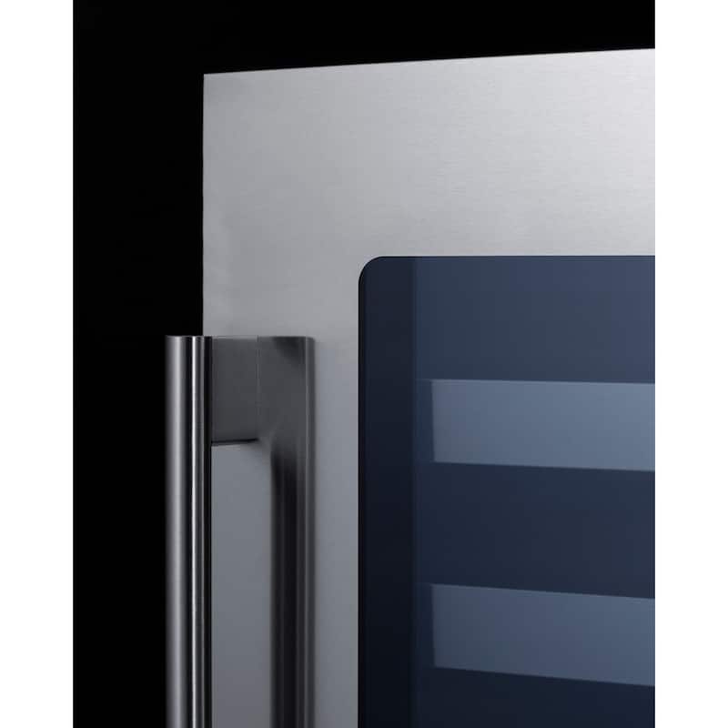 Summit CL244WC2 24" Wide 48 Bottle Capacity Built-In Wine Cooler with