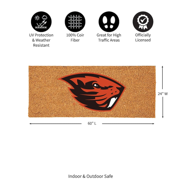 Oregon State University Full Color Indoor/Outdoor Coir Mat