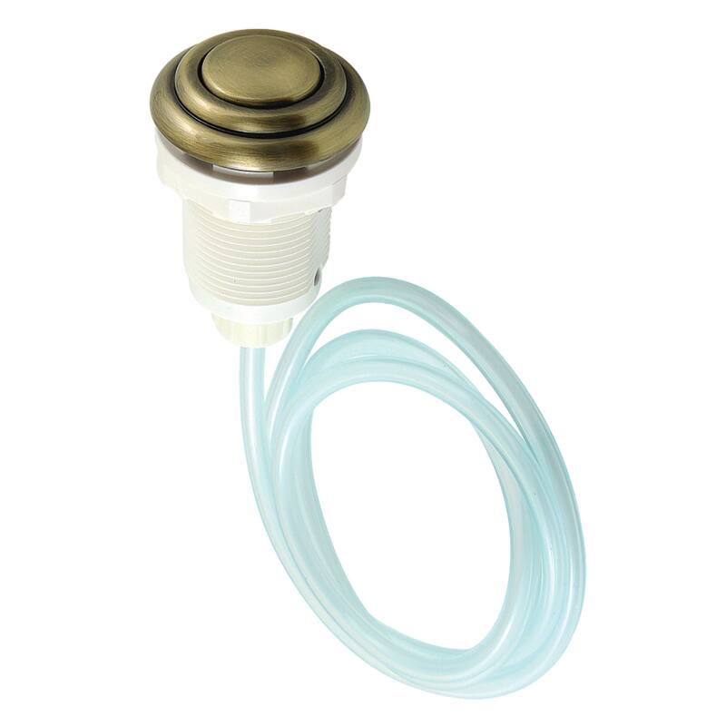 Gourmetier Disposal Air Switch Button - Antique Brass