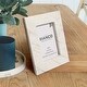 preview thumbnail 9 of 12, Keith Italian Carrara White Marble Picture Frame