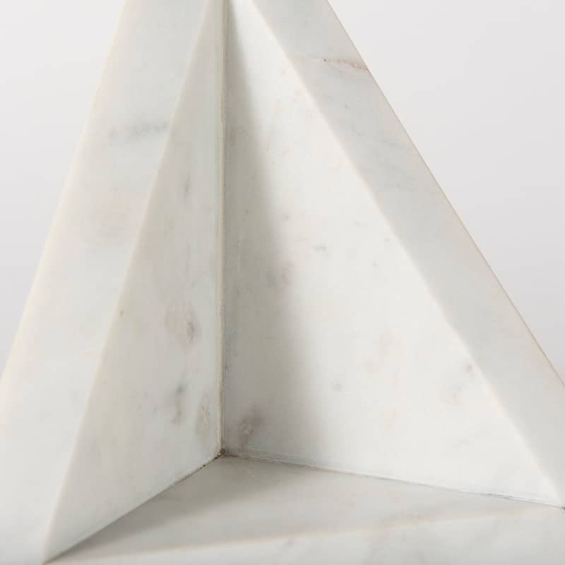 Sophia 8.0"L x 6.0"W x 7.0"H Marble Set Of Two Bookends