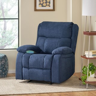 Lindale Indoor  Pillow Tufted Massage Recliner by Christopher Knight Home
