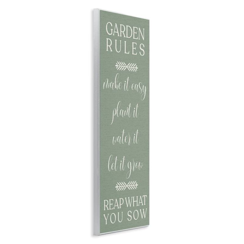 Stupell Reap What You Sow Gardening Wall Plaque Art Design By Lil' Rue