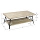 preview thumbnail 17 of 27, Carbon Loft Oliver Rustic Wood Coffee Table