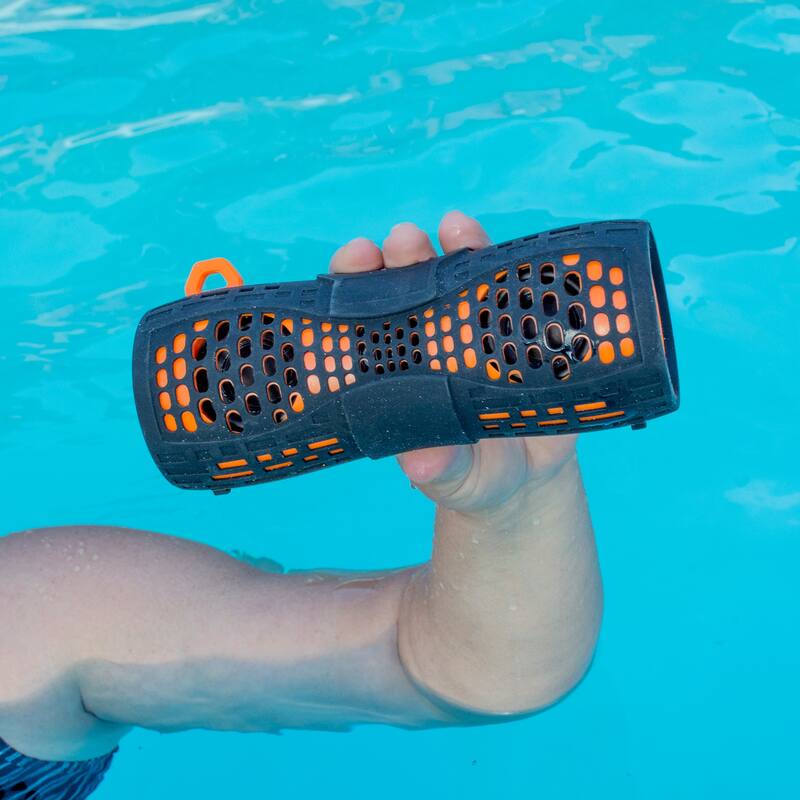 Sportsman Series Water Resistant Wireless Speaker - Orange/Black