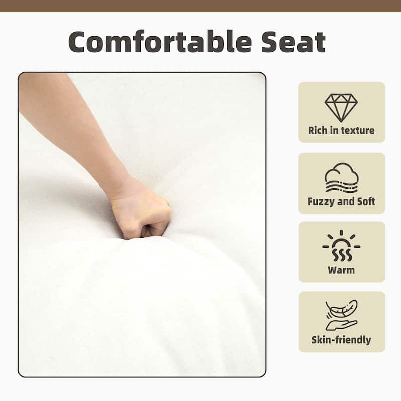 Double Layer Cushion Comfy Cloud Modular Sectional Sofa Set