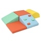 preview thumbnail 1 of 18, Soft Climbing Set,Foam Climbing Blocks for Toddlers , Climbing, Crawling Play Set,5PCS Multi