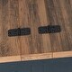 preview thumbnail 16 of 29, Modern Farmhouse Coffee Table with Hidden Interior Storage