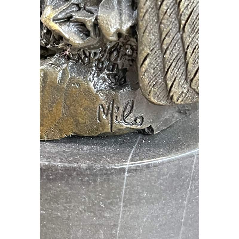 Toucan Tropical Bird Bronze Statue Sculpture Figure Signed Original Art On Base