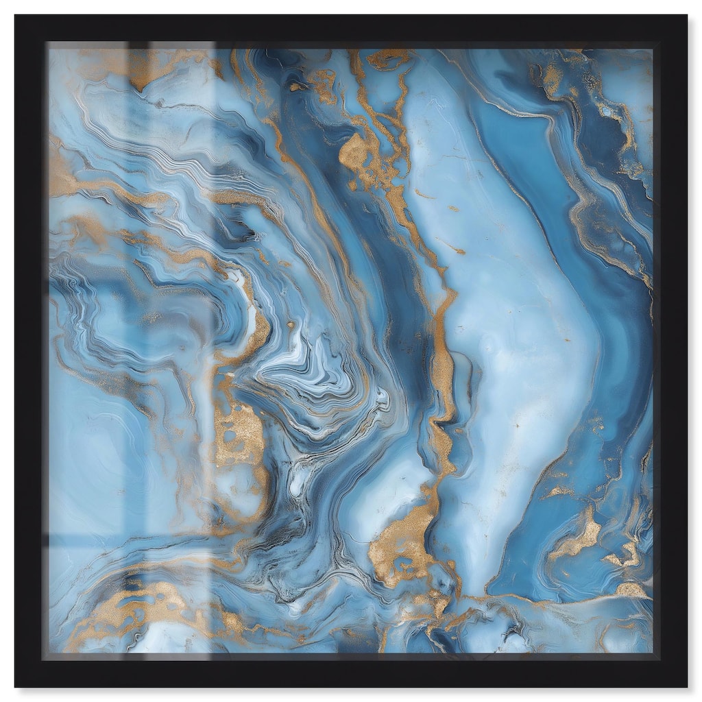 River Gold Shadowbox by Art Remedy