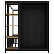 preview thumbnail 5 of 7, Versatile Twin Size Floor Bed Metal Frame with Wardrobe