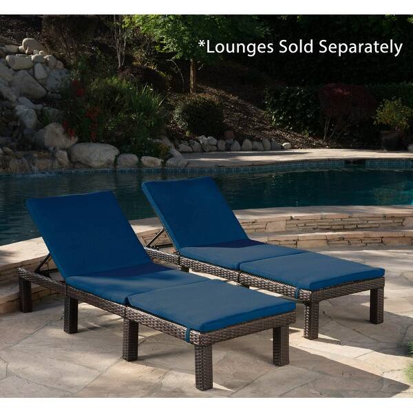 Jamaica Chaise Lounge Cushion Set Of 2 By Christopher Knight Home Overstock 21347633