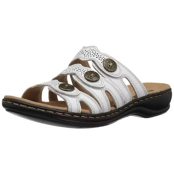 clarks womens slides