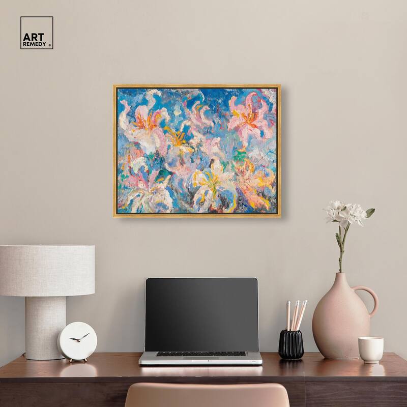 Pastel Riot I Canvas by Art Remedy