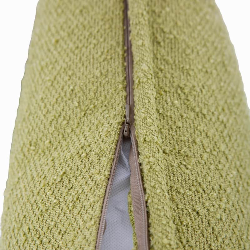 Allan Andrews Indoor/Outdoor 20" Square Textured Accent Pillow with Cover, Alicante Collection