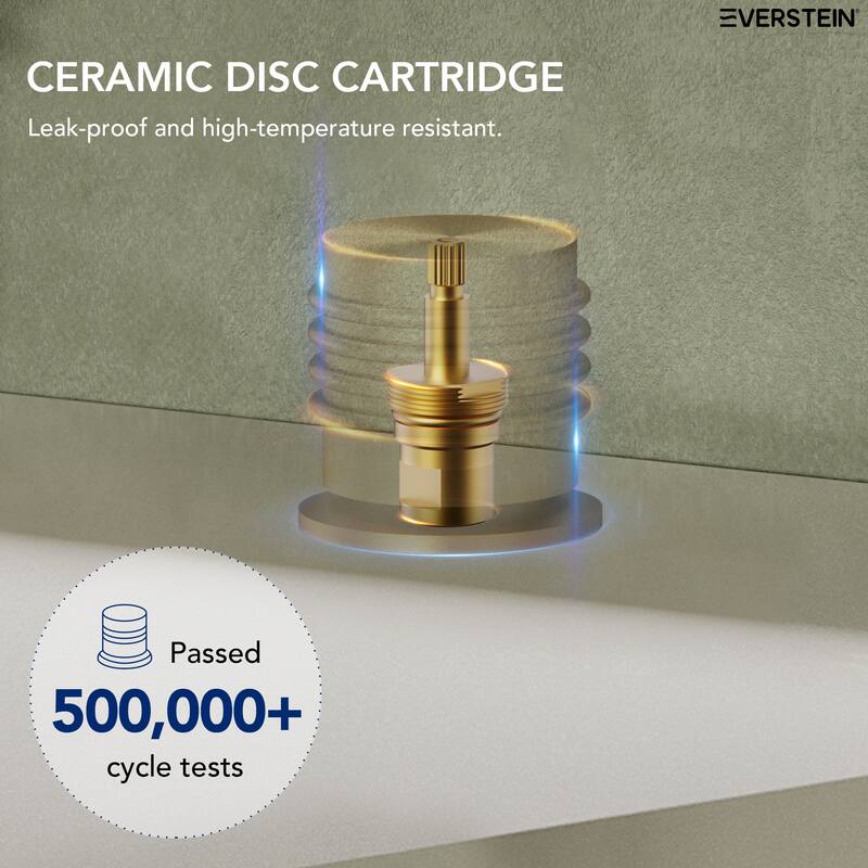 Widespread Bathroom Faucet 3 Hole, 2-handle Bathroom Sink Faucet with Drain Assembly