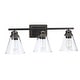 preview thumbnail 1 of 8, 3-light vanity 5 set Dark Copper