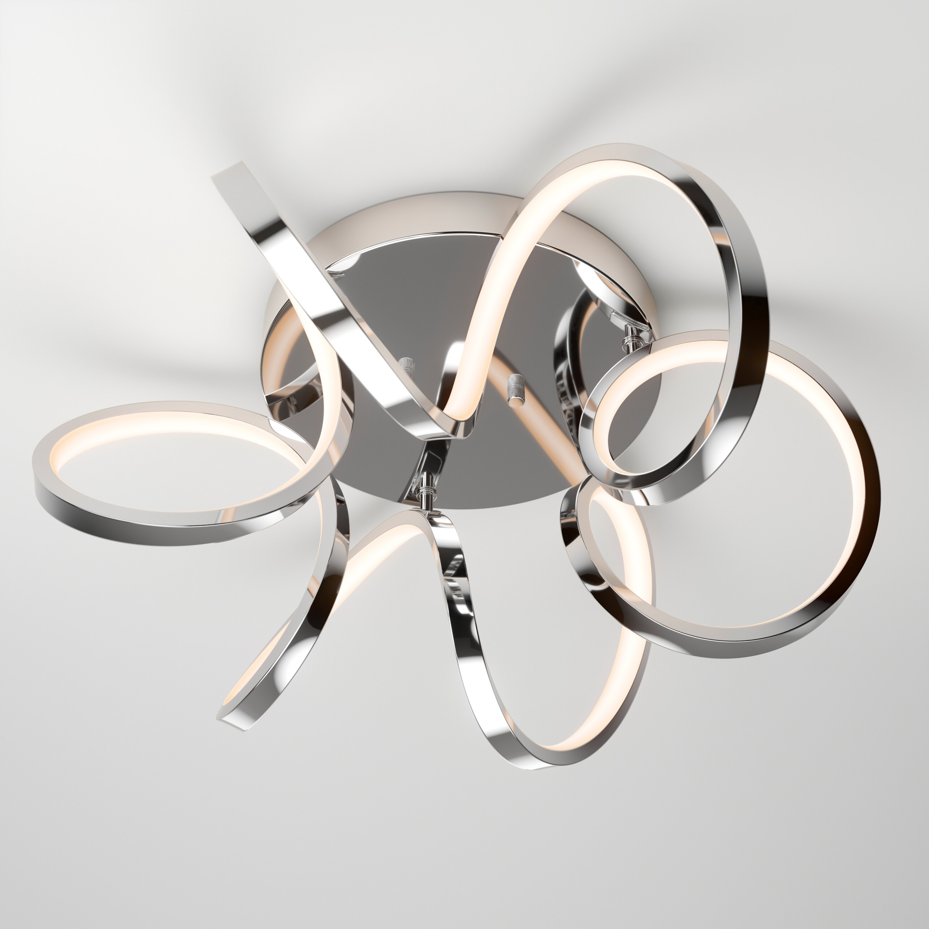 Artika Swirl Ribbon LED Flushmount - Thumbnail 2