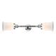 Option Polished Chrome / Matte White