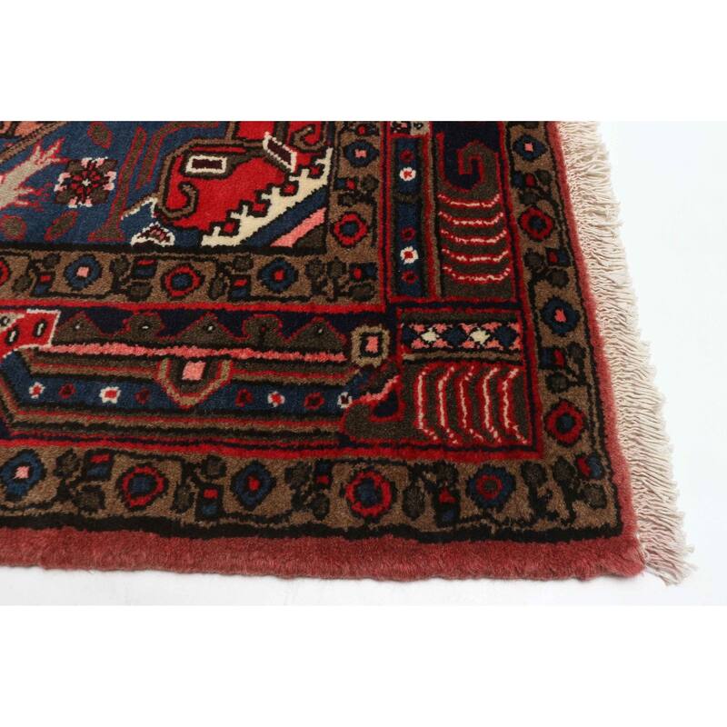 ECARPETGALLERY Hand-knotted Anadol Copper Wool Rug - 3'7 x 4'11