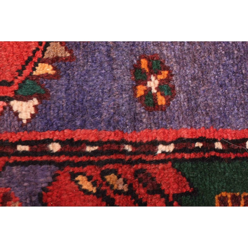 ECARPETGALLERY Hand-knotted Andelz Red Wool Rug - 4'6 x 7'5