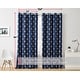 preview thumbnail 46 of 46, HLC.me Arrow Thermal Room Darkening Blackout Energy Efficient Window Curtain Grommet Panels - Set of 2