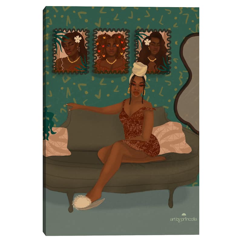 Safe Space by Princella Canvas Art Print