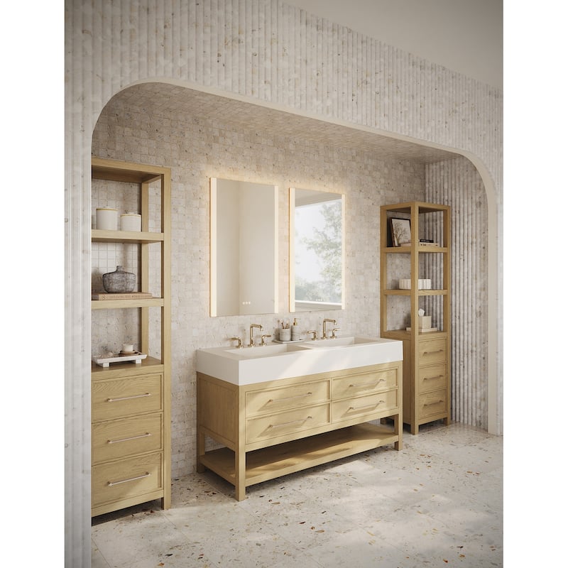 Robern AR2430D4FP1RE AiO Reserve 23-1/4" x 30" Lighted Frameless