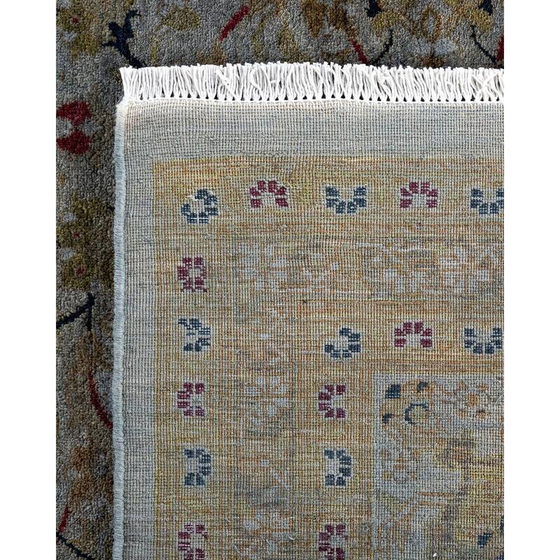 Fine Vibrance One-of-a-Kind Hand-Knotted Area Rug - Gray, 8' 3" x 10' 2" - 8' 3" x 10' 2"
