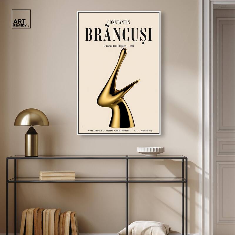 Bird in Space Sculpture Canvas by Art Remedy