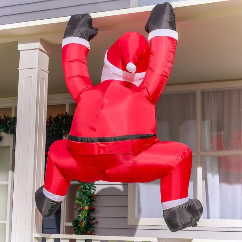 Climbing Santa Squad Inflatable