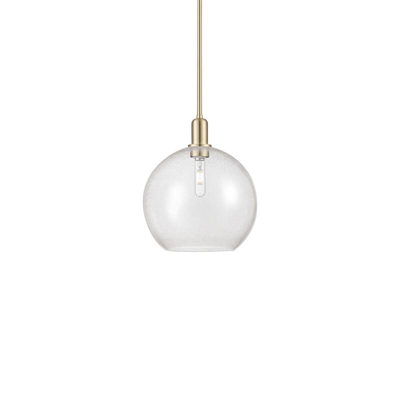 Innovations Lighting 716-1S-15-12 Athens Pendant Athens 12" Wide - Champagne Bronze / Seedy