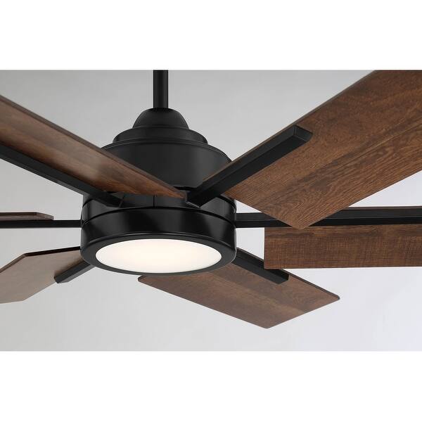 Shop Farmhouse Ii 44 Antique Oak Ceiling Fan Overstock 31268069