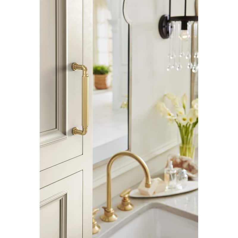 Amerock BP37703 Cowrie 5-1/16" Center to Center Fluted Handle Cabinet