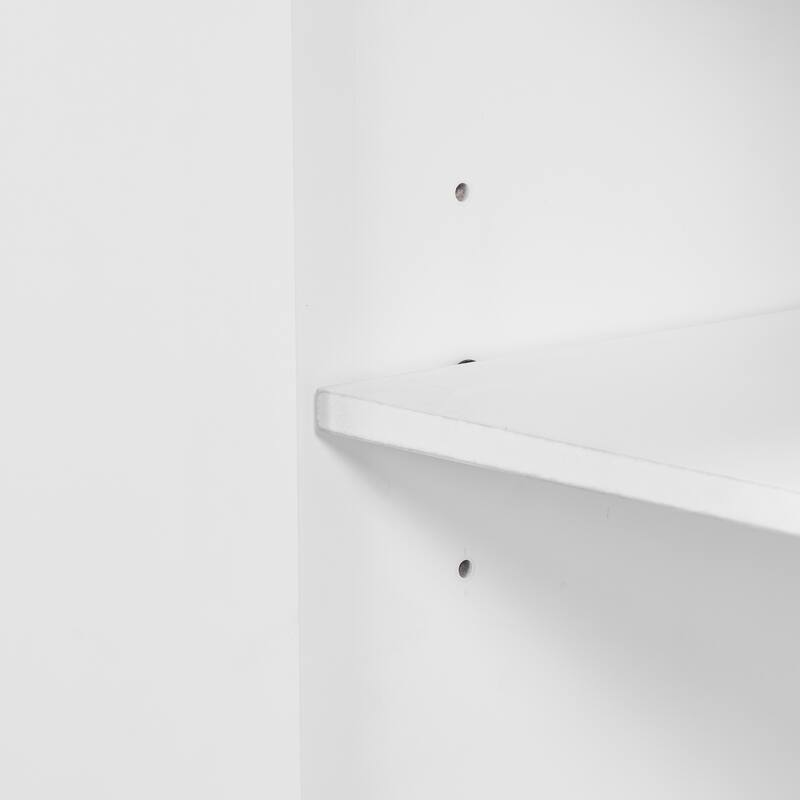 Sophisticated Bathroom Vanity with Abundant Storage and Durable Construction