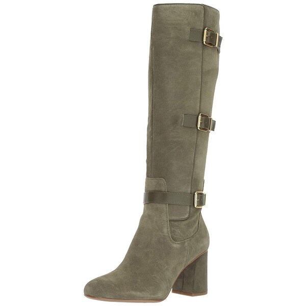 franco sarto suede knee high boots