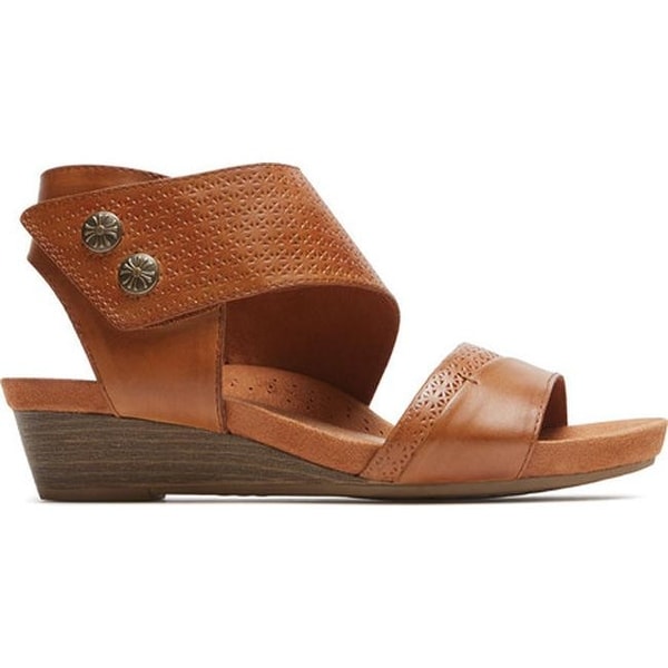 rockport cobb hill hollywood 2 piece cuff sandal