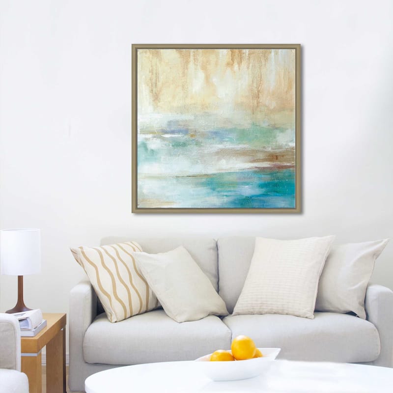 "Through The Mist I" by Carol Robinson Print on Floating Canvas