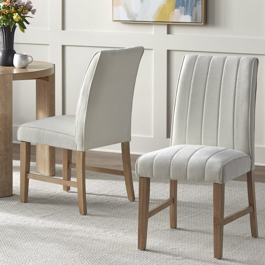 Lifestorey Augusta Solid Wood Dining Chairs (Set of 2)