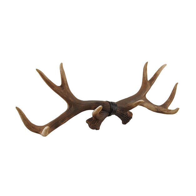Shop Lifelike Deer Antlers Rack Decorative Wall Hook 6 X 17 X 3