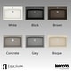 preview thumbnail 64 of 62, Karran Drop-In Quartz Single Bowl Kitchen Sink