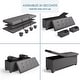 preview thumbnail 66 of 192, Empyrean Tuffted Folding Foot Rest Storage Ottoman Bench with Storage Bins