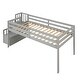 preview thumbnail 5 of 15, Twin Size Loft bed With Staircase And Storage Or Entertainment for home