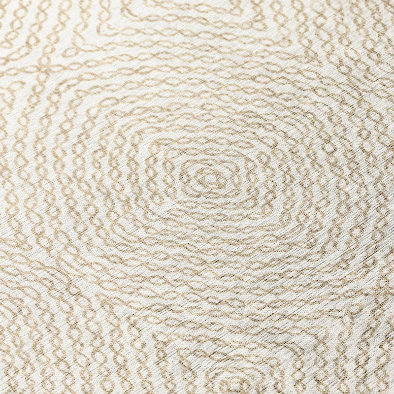 Indoor/ Outdoor Addison Bravado Link Washable Area Rug