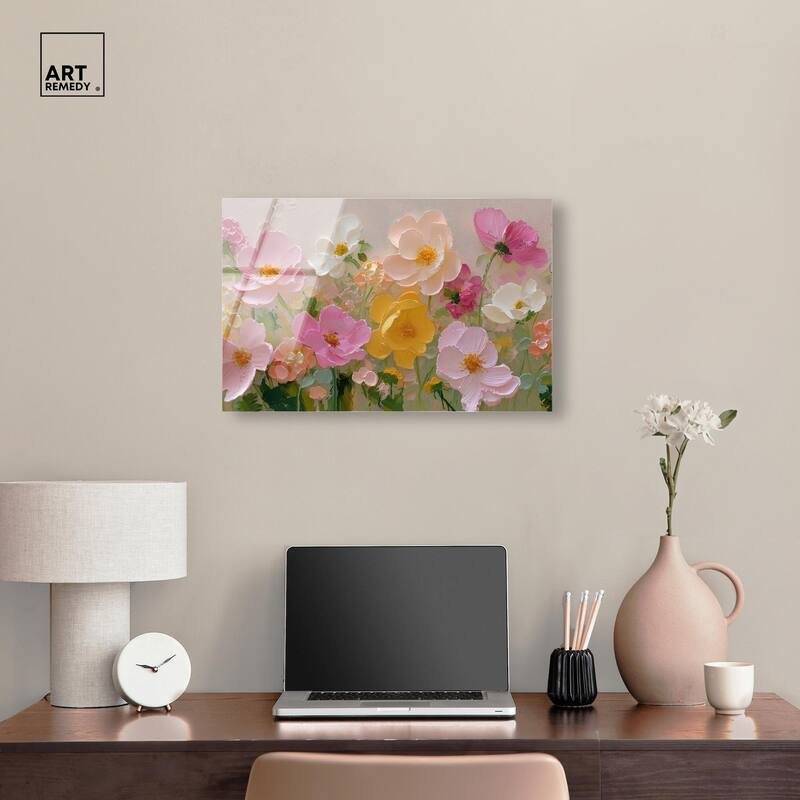 Expressed in Petals II Acrylic by Art Remedy, Ready to Hang