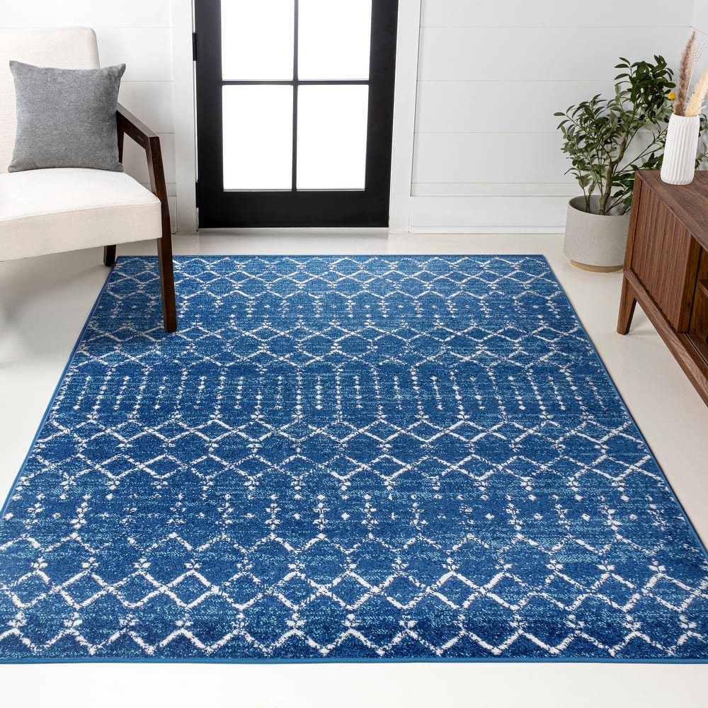 JONATHAN Y Modern HYPE Boho Vintage Diamond Area Rug